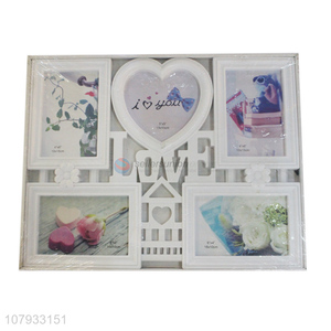High quality family couple plastic photo picture frame for decoration