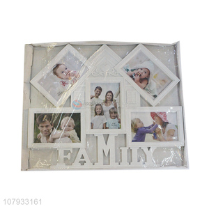 Good selling wall decoration family combination photo frame for gifts