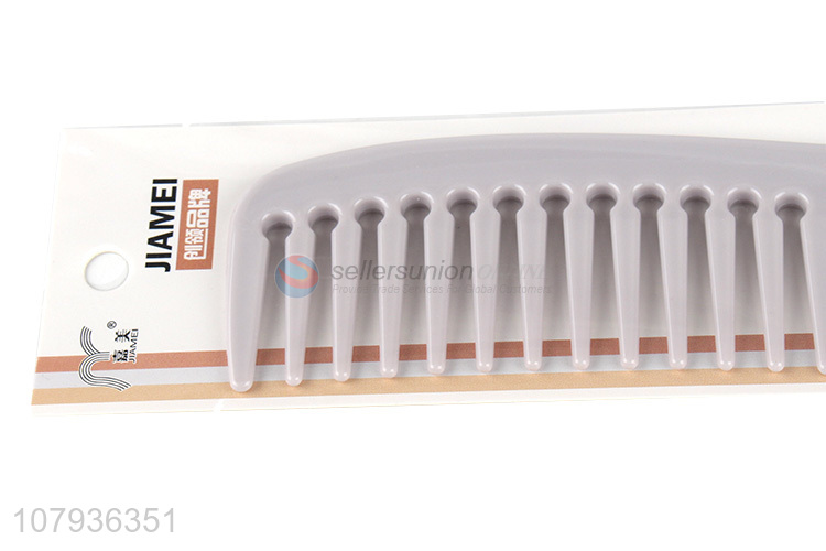 Wholesale plastic cartoon printing wide tooth comb haircut comb
