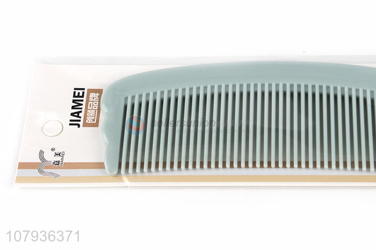 Good price green plastic printing household hairdressing comb wholesale