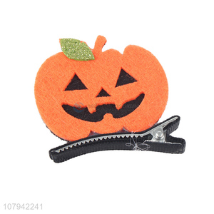 Good Quality Pumpkin Hair Pin For Halloween And Party Decoration