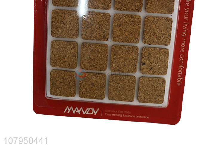 New product brown cork floor mats for household table mats