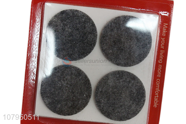 Factory direct sale grey table foot pad cushion pad furniture felt protection pad