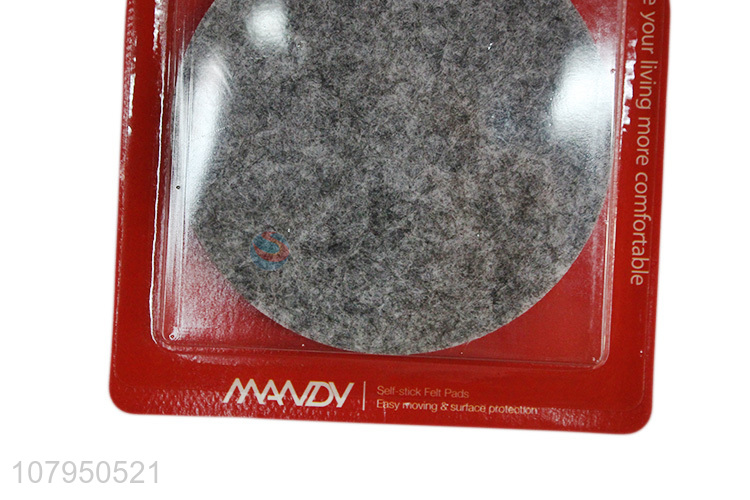 Hot selling grey felt protection pads non-slip table chair mats
