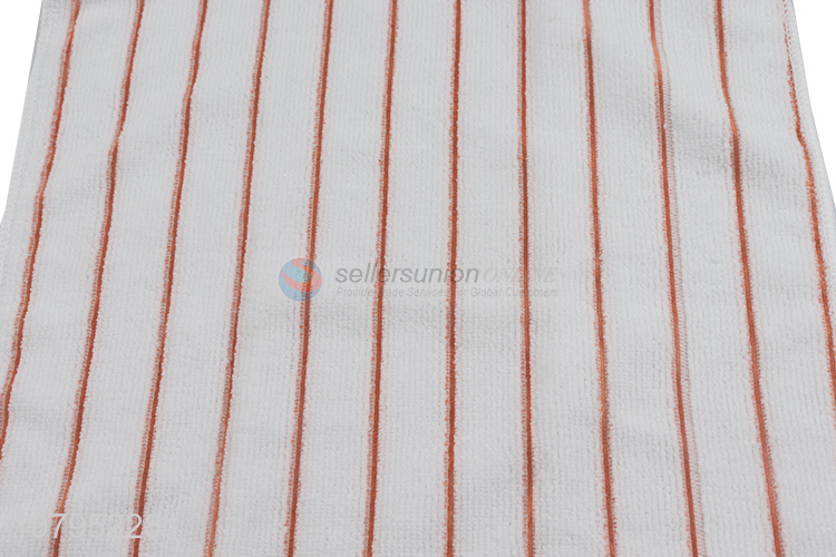 Good selling durable stripe washing cleaning towel discloth wholesale