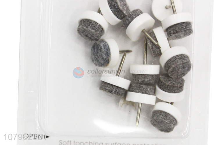 Wholesale Furniture Felt Pad With Nails For Chair Table Leg Protector