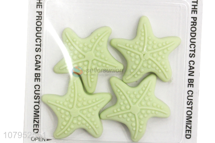 Cute Starfish Shape Silicone Floor Protector Furniture Mat