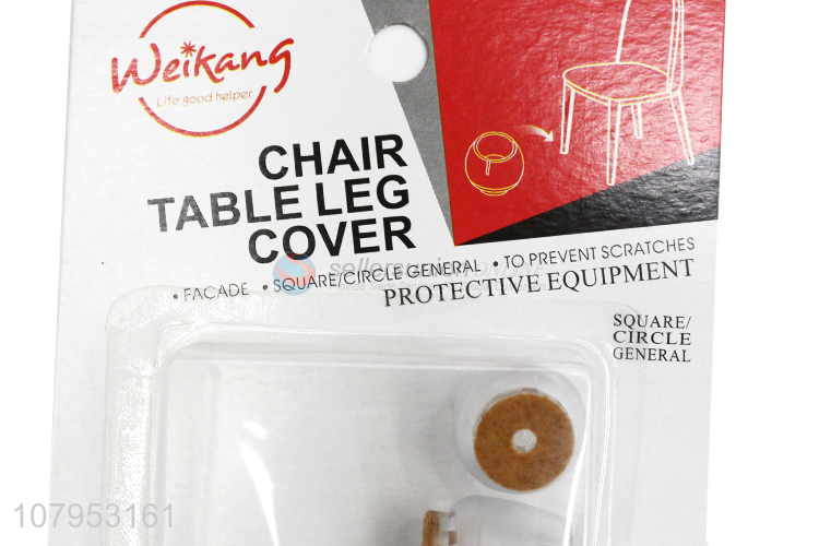 Fashion Design 8 Pieces Felt Pads Chair Table Leg Cover Wholesale