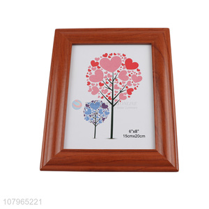 Hot selling customized density board photo frame for tabltop decoration