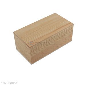 Yiwu wholesale wooden small box multi-purpose storage box with lid