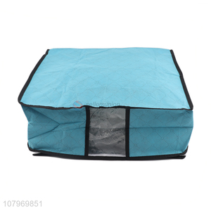 China sourcing blue non-woven fabric clothing storage bag for sale