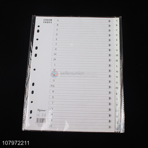 Good sale daily use index divider index cards with top quality