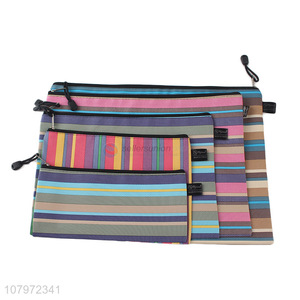 Good selling colourful creative portable document storage bag