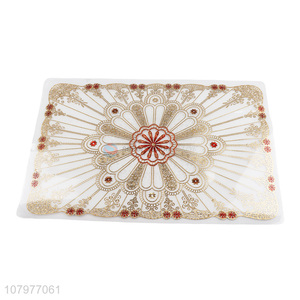 Hot Selling Rectangle Placemat Fashion PVC Table Mat