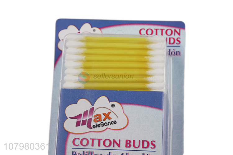 Hot selling disposable double-headed cotton swabs with top quality
