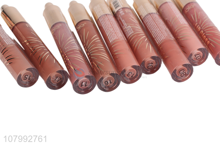 Yiwu wholesale durable custom makeup long lasting lip gloss
