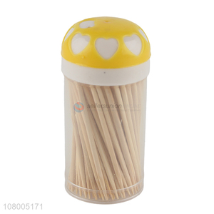 Yiwu direct sale double-headed boxed toothpicks kitchen fruit toothpicks