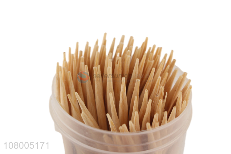 Yiwu direct sale double-headed boxed toothpicks kitchen fruit toothpicks
