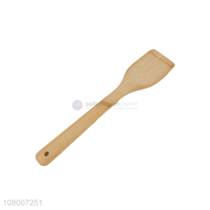 High quality eco-friendly bamboo long handle utensils spatula