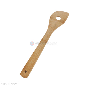 New products bamboo reusable kitchen utensils spatula for sale