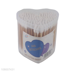 Hot products 130pieces disposable cotton swabs for ear cleaning
