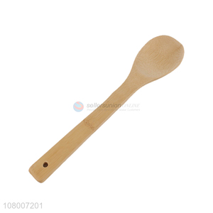 Factory price bamboo heat resistant kitchen cookware spatula