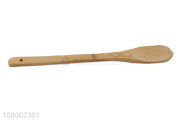 Factory wholesale long handle bamboo soup ladle with high quality