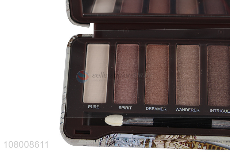 Portable Makeup 6 Colors Eyeshadow Palette For Ladies