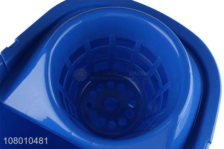 High quality plastic household mop bucket with handle