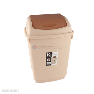 New arrival household plastic waste bins trash can for sale