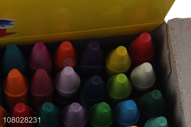 Most popular 64pieces painting non-toxic crayons set for sale