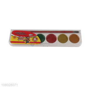 Good quality 6colors painting water color for school students