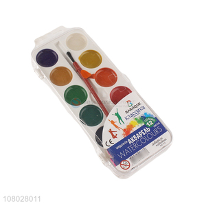 Factory direct sale  portable water color paint set for students