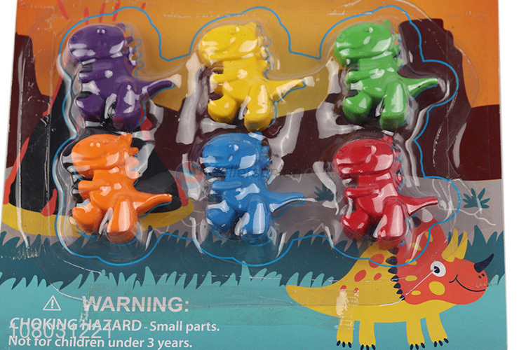 Good price creative color dinosaur crayons set wholesale