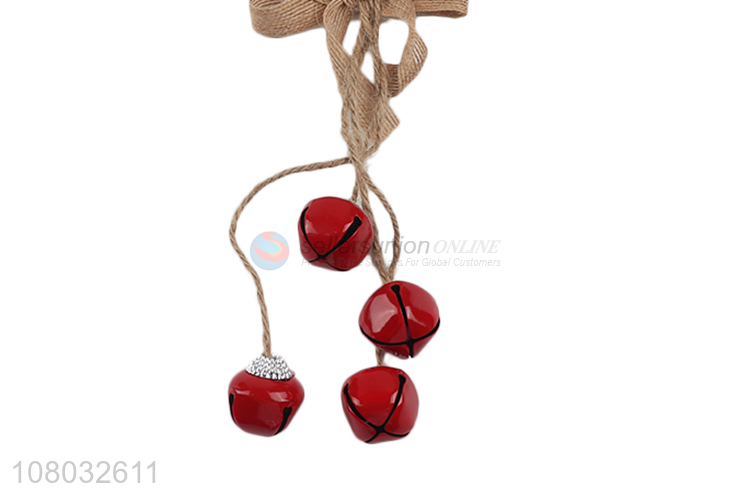 Low price red xmas tree shape hanging ornaments for christmas decoration