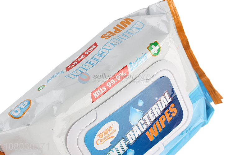 Best Selling 80 Wipes Anti-Bacterial Wipes Cleaning Wipes
