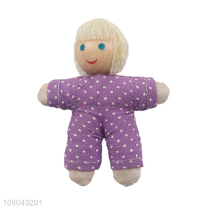 Recent design poseable wooden doll family doll wooden toy wholesale