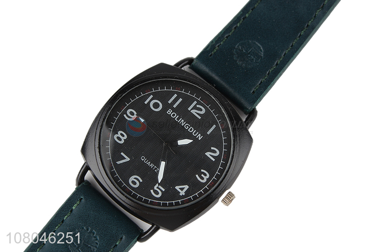 Private label luminous men's wrist watch alloy quartz watches