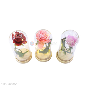 Factory wholesale multicolor rose lantern home crafts