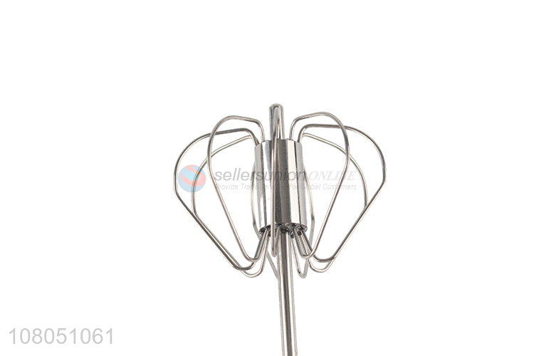 Top products silver stainless steel egg whisk for household