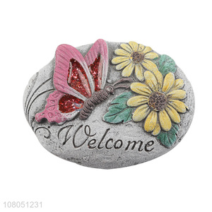Good quality welcome stone home garden décor for sale
