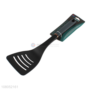 Recent design nylon kitchen utensils non-stick nylon slotted frying spatula