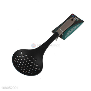 Factory supply kitchen tools cooking utensil food grade nylon slotted spoon