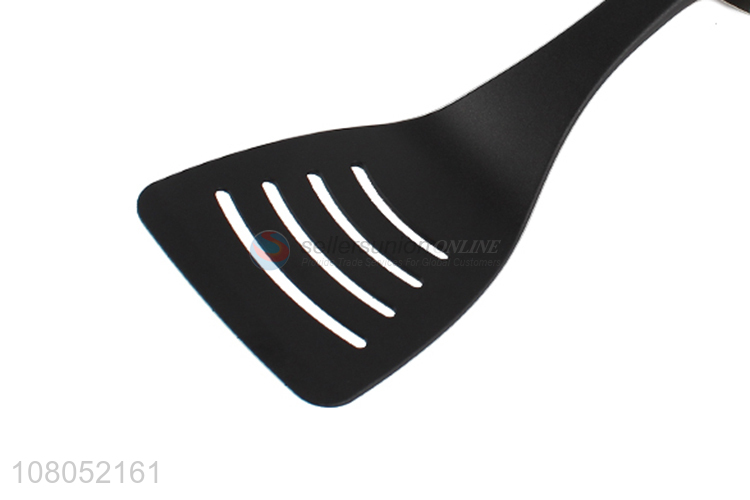 Recent design nylon kitchen utensils non-stick nylon slotted frying spatula