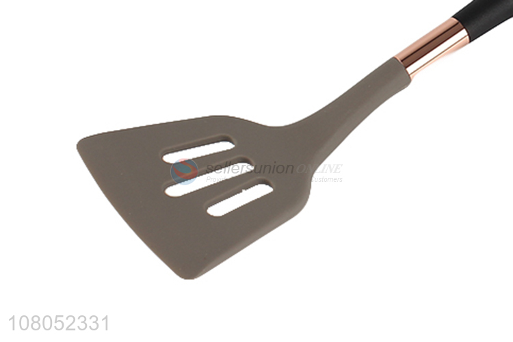 Hot items kitchen tools heat resistant silicone slotted turner spatula for egg