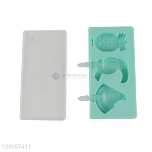 Best selling reusable silicone ice pop molds silicone popsicle moulds