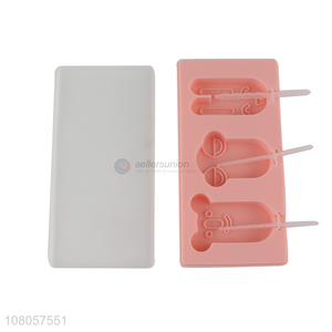 Hot product homemade food grade bpa free silicone ice pop moulds