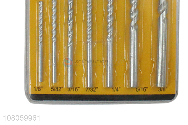New arrival 7 pieces drill bit set for construction bricks drilling
