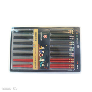 Best Sale 7 Pairs Alloy Chopsticks Family Chopsticks Set