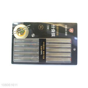 Hot Selling Antibacterial Stainless Steel Chopsticks Set